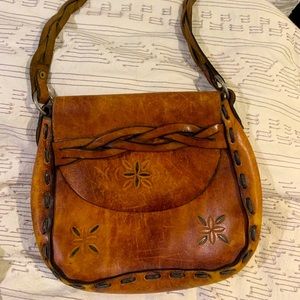 Vintage leather purse. Very well made.